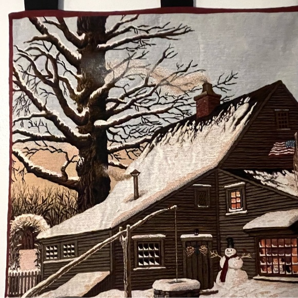 Cocoa at the Copperfields Wall Hanging 26” x 36” Tapestry with Rod by Wysocki - Picture 6 of 16